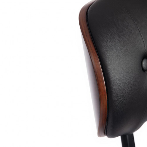 Кресло CRAFT, орех, кож/зам черный