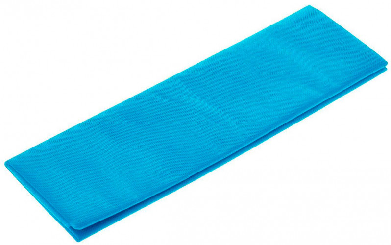 Скатерть одноразовая 120х140см нетканый материал голубой