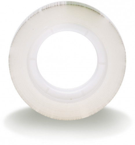 Клейкая лента двухсторонняя Silwerhof прозрачная шир.12мм дл.12.7м полипропилен спайка (упак.:8шт)