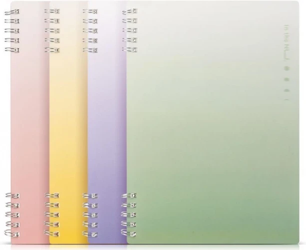 Тетрадь Deli NUSIGN NS372 A5 пластик 60л ассорти