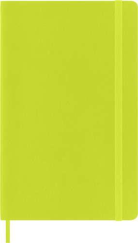 Блокнот Moleskine CLASSIC SOFT QP616C2 Large 130х210мм 192стр. линейка мягкая обложка лайм