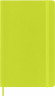 Блокнот Moleskine CLASSIC SOFT QP616C2 Large 130х210мм 192стр. линейка мягкая обложка лайм