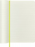 Блокнот Moleskine CLASSIC SOFT QP616C2 Large 130х210мм 192стр. линейка мягкая обложка лайм