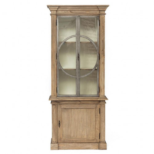 Библиотека Secret De Maison GIRAUDOUX (mod. BKC 16-01) , красное дерево/металл, 90 х 45 х 210 см, античный дуб