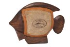 Декоративная рыба Secret De Maison SNAPPER ( mod. HA-4080 ) , дерево манго/холст, 35,5х43х7см, коричневый