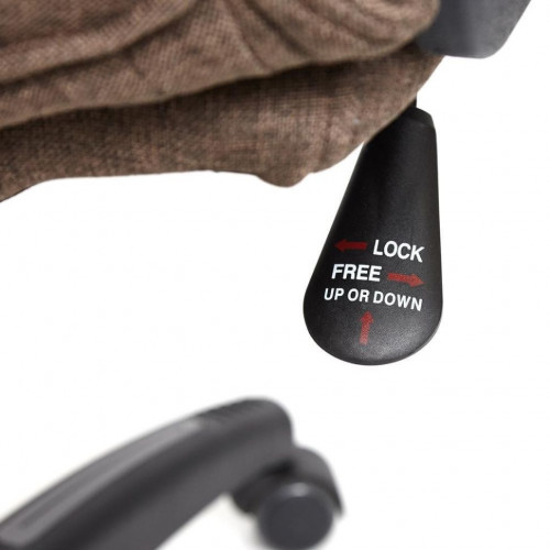 Кресло BERGAMO, ткань, коричневый, 3М7-147