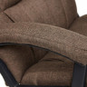 Кресло BERGAMO, ткань, коричневый, 3М7-147