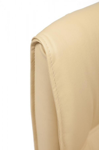 Кресло DAVOS, кож/зам, бежевый, 36-34