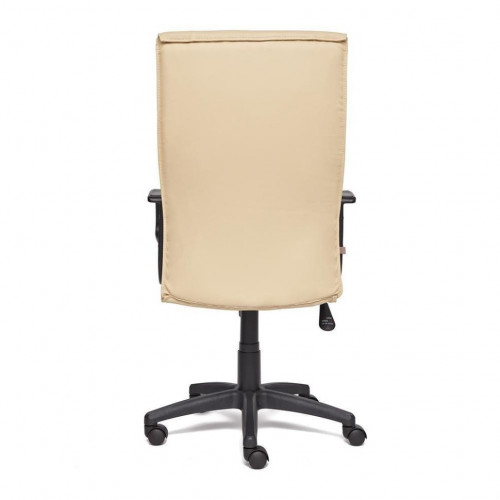 Кресло DAVOS, кож/зам, бежевый, 36-34