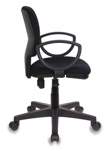 Кресло Бюрократ Ch-626AXSN черный 10-11 крестов. пластик