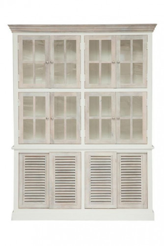 Библиотека Secret De Maison RIVIERA ( mod.2318 ), дерево манго, 160х40х210 см, Antique white/white wash