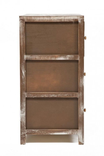 Комод с 9 ящиками Secret De Maison CHRISTMAS 9 ( mod. HX16-007NS ), paulownia, мдф, 80х33х85см, brown antique/ash christmas