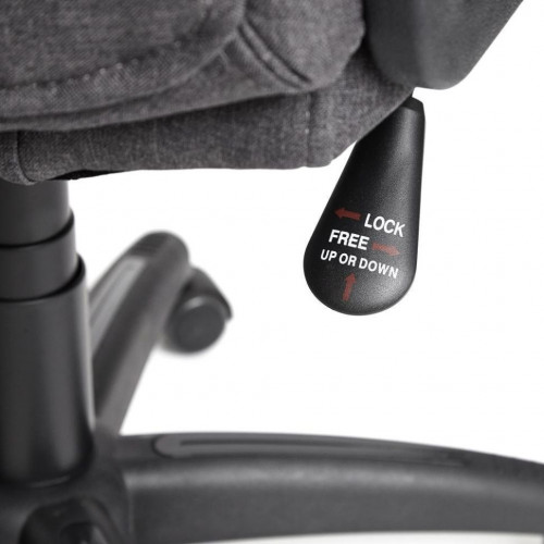 Кресло BERGAMO, ткань, темно-серый, F68