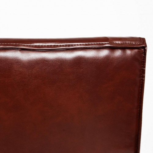 Кресло DAVOS, кож/зам, коричневый, 2 TONE