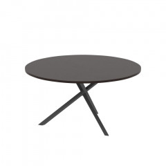 Конференц - стол XRST 150 Легно темный/Антрацит 1200х1200х750 XTEN-S