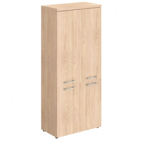 Шкаф с глухими средними и малыми дверьми THC 85.3 Дуб Девон Z 854х452х1968 TORR-Z