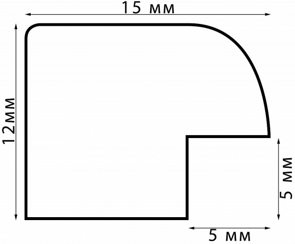 Рамка Светосила DB8 5006-8L 21х30см мдф дуб (5-34792)