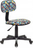 Кресло Бюрократ CH-201NX Space крестов.