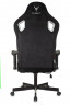 Кресло игровое Knight Outrider черный Light-20 с подголов. крестов. металл