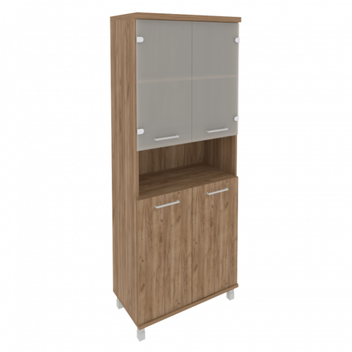 First Шкаф высокий широкий KST-1.4 Дуб табак 801*432*2060