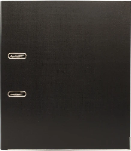 Папка-регистратор Silwerhof A4 50мм двусторон.ПВХ черный мет.окант. сборная (упак.:2шт)