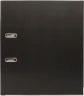 Папка-регистратор Silwerhof A4 50мм двусторон.ПВХ черный мет.окант. сборная (упак.:2шт)