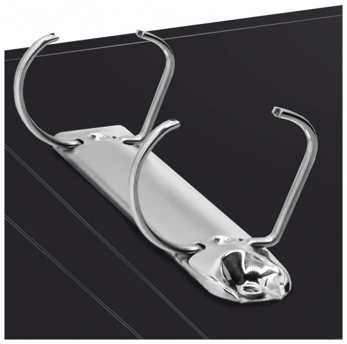 Папка на 2-х кольцах Silwerhof Perlen 271957-73 A4 1мм кор.38мм внутр. с вставкой сиреневый металлик