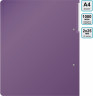 Папка на 2-х кольцах Silwerhof Perlen 271957-73 A4 1мм кор.38мм внутр. с вставкой сиреневый металлик