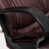 Кресло DAVOS, кож/зам, коричневый, 36-36
