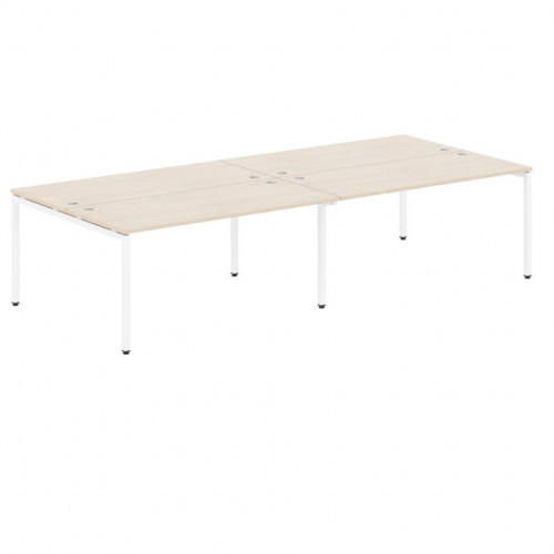 Стол 4-х местный XWST 3214 Бук Тиара/Белый 3206х1406х750 XTEN-S