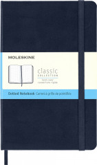 Блокнот Moleskine CLASSIC QP053B20 Medium 115x180мм 208стр. пунктир твердая обложка синий