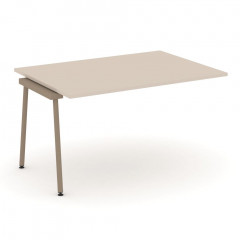 Estetica Проходной наборный элемент переговорного стола ES.NPRG-1.3-K Капучино/Латте металл 1380*980*750