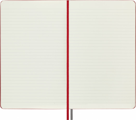 Блокнот Moleskine CLASSIC EXPENDED QP060EXPF2 Large 130х210мм 400стр. линейка твердая обложка красный
