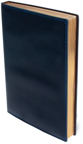 Ежедневник Deli 22236-BLUE A5 искусст. кожа 160стр. синий