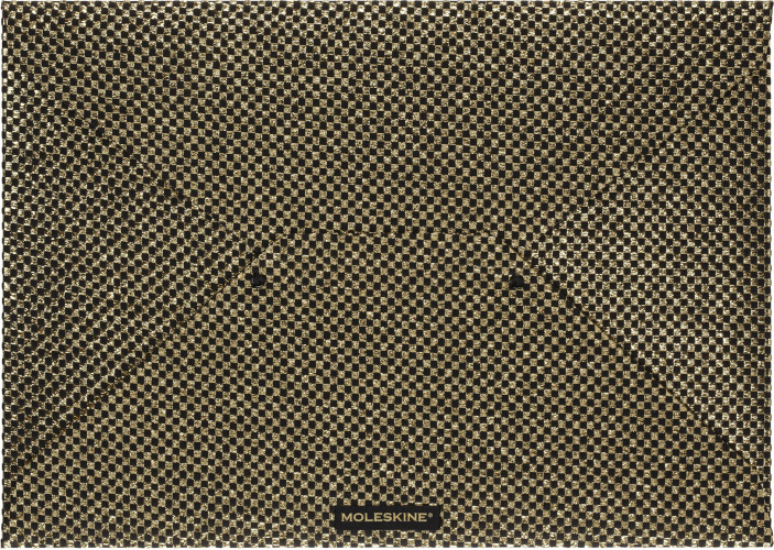 Набор Moleskine Limited Edition Prescious & Ethical Shine блокнот/ручка перьевая/папка-конверт XLarge линейка руч.:Kaweco золотистый