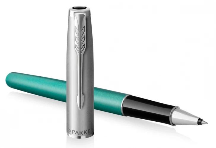 Ручка роллер Parker Sonnet Essentials SB T545 (CW2169364) LaqGreen CT F черн. черн. подар.кор.