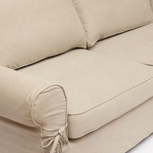 Диван - трансформер Secret De Maison Butterfly (mod.5220-60B), дерево береза, ткань: хлопок, 213х95х88см, бежевый / AJ808-05