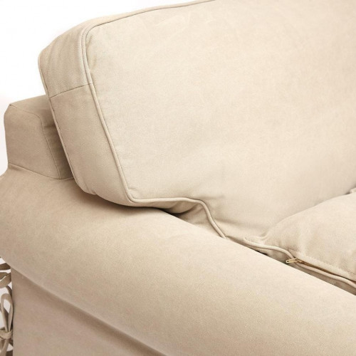 Диван - трансформер Secret De Maison Butterfly (mod.5220-60B), дерево береза, ткань: хлопок, 213х95х88см, бежевый / AJ808-05