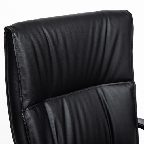 Кресло DAVOS, кож/зам, черный, 36-6