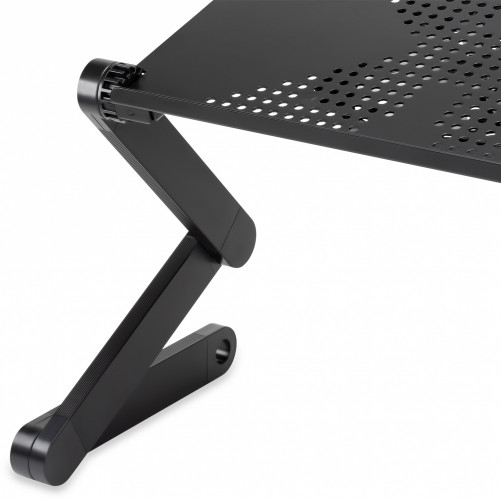 Стол для ноутбука Buro BU-803 складн. столешница металл черный 48x48x26см
