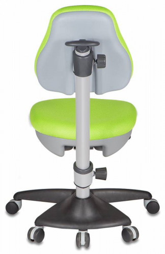 Кресло детское Бюрократ KD-2 салатовый TW-18 крестов. пластик