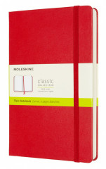 Блокнот Moleskine CLASSIC EXPENDED QP062EXPF2 Large 130х210мм 400стр. нелинованный твердая обложка красный