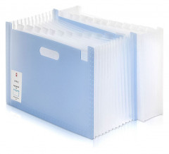 Лоток горизонтальный Deli 72580 13отд. A4 ассорти полипропилен