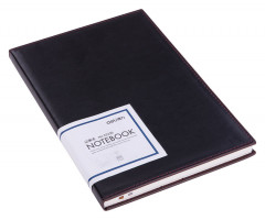Ежедневник Deli 22236-BLACK A5 искусст. кожа 160стр. черный