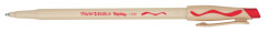 Ручка шариков. Paper Mate Replay S0190804 бежевый мат. d=1.0мм красн. черн. кор. 1стерж. стираемые чернила красный