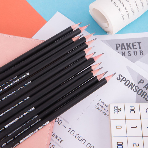 Карандаш ч/г Deli E38029 HB трехгран. кор.европод. (12шт)