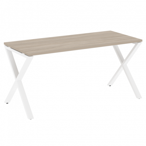 Loft Стол рабочий VR.L-SRX-4.7 Дуб аттик/Белый металл 1580*720*750