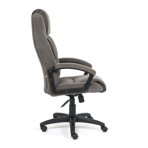 Кресло BERGAMO, флок , серый, 29