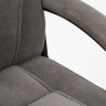 Кресло BERGAMO, флок , серый, 29