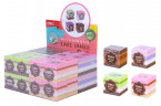Ластик Deli EH302 прямоугольный 35x35x35мм ассорти индивидуальная картонная упаковка